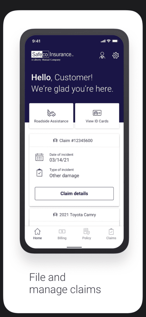 Safeco Claim Detail